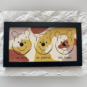 NWT Winnie the Pooh Inspirational Wall Art